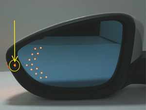 GARUDA BLLED MIRROR [ ガルーダ ブレッド ミラー ] - LED ウインカー