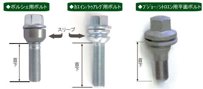 公式日本 ホイールボルト フェラーリ 純正 首下50mm 【M14ピッチ1.5